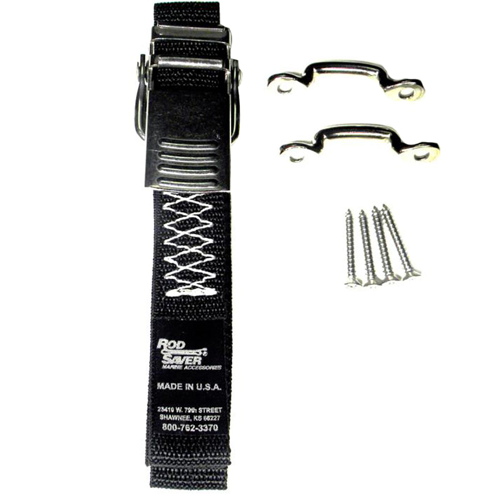 Rod Saver Stainless Steel Battery/Gas Tank Tie-Down - 48" [SSBGTD] - BuoyMart.com  Tie-Downs Rod Saver