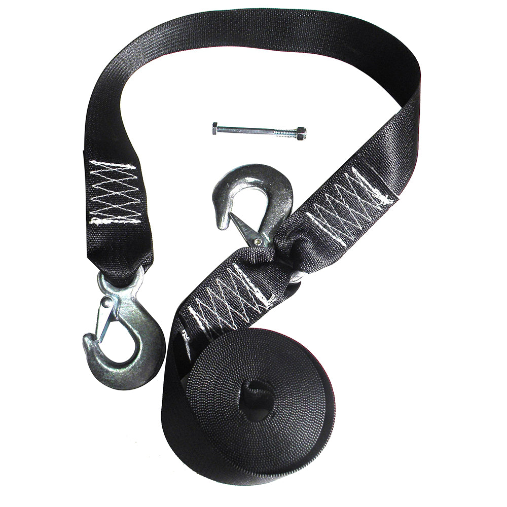 Rod Saver Winch Strap Replacement w/Safety Strap - 20 [WS20S] - BuoyMart.com  Winch Straps & Cables Rod Saver