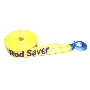 Rod Saver Heavy-Duty Winch Strap Replacement - Yellow - 2" x 20 [WSY20] - BuoyMart.com  Winch Straps & Cables Rod Saver