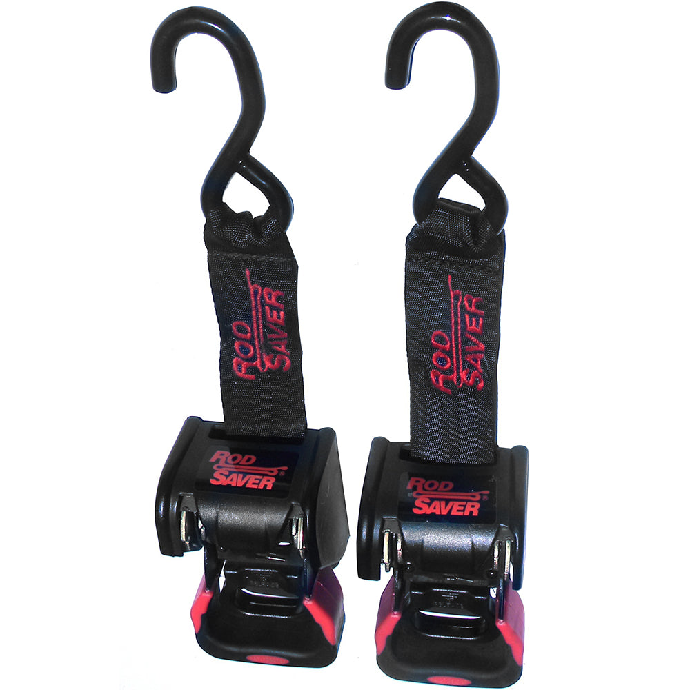 Rod Saver Retractable Transom Tie-Down - 40" - Pair [RT40] - BuoyMart.com  Tie-Downs Rod Saver
