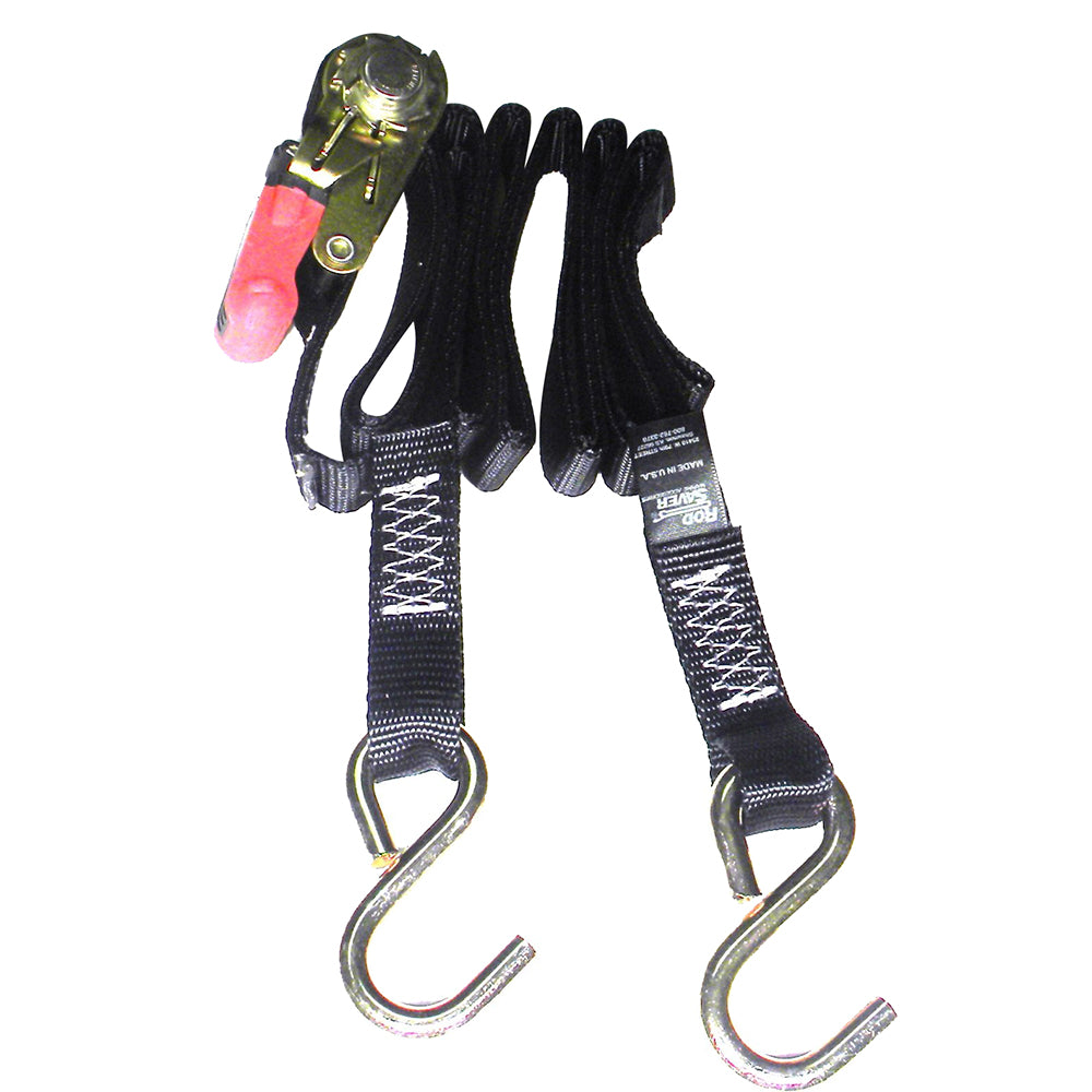 Rod Saver Ratchet Gunwale Tie-Down - 1" x 16 [R1GW16] - BuoyMart.com  Tie-Downs Rod Saver