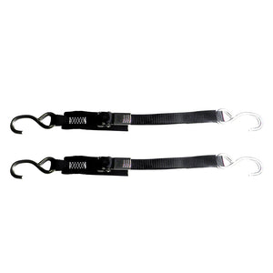 Rod Saver Stainless Steel Quick Release Transom Tie-Down - 1" x 4 - Pair [SS1QRTD4] - BuoyMart.com  Tie-Downs Rod Saver