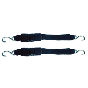 Rod Saver Stainless Steel Quick Release Transom Tie-Down - 2" x 3 - Pair [SS/QRTD3] - BuoyMart.com  Tie-Downs Rod Saver