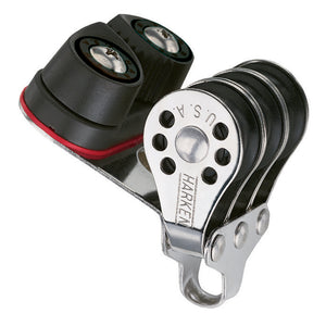 Harken 22mm Triple Micro Block w/Cam Cleat- Fishing [230F] - BuoyMart.com  Outrigger Accessories Harken