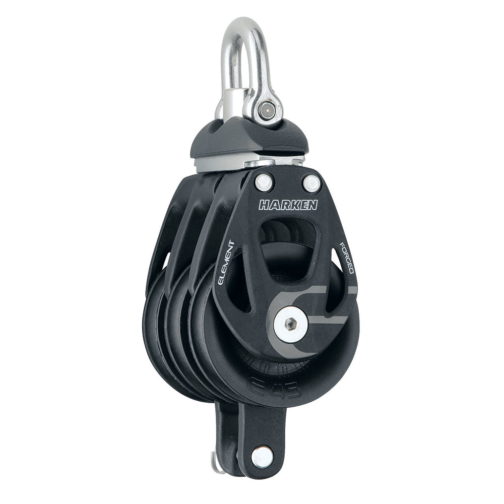 Harken 45mm Triple Element Block w/ Swivel  Becket [6241] - BuoyMart.com  Blocks Harken