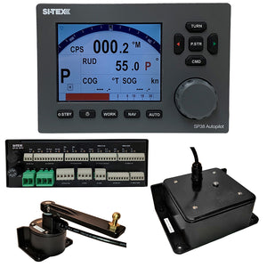 SI-TEX SP38-2 Autopilot Core Pack Including Flux Gate Compass  Rotary Feedback, No Pump [SP38-2] - BuoyMart.com  Autopilots SI-TEX