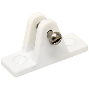 Sea-Dog Nylon Angled Deck Hinge - White [273231-1] - BuoyMart.com  Bimini Top Fittings Sea-Dog