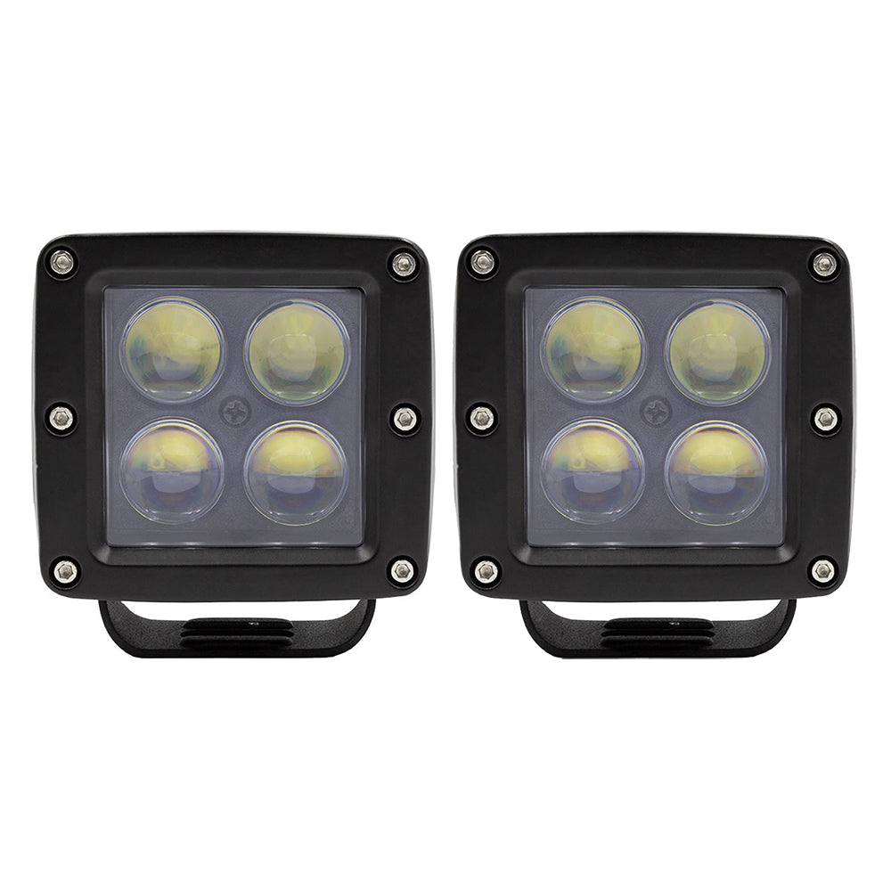 HEISE 3" 4 LED Cube Light - 2-Pack [HE-ICL2PK] - BuoyMart.com  Lighting HEISE LED Lighting Systems