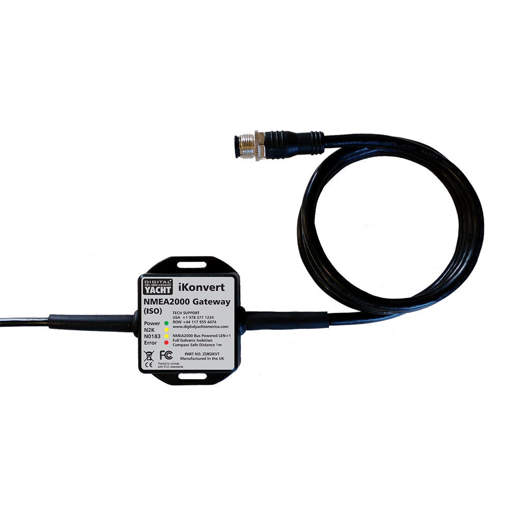 Digital Yacht iKonvert NMEA 2000 Gateway w/ISO Interface [ZDIGIKVT] - BuoyMart.com  NMEA Cables & Sensors Digital Yacht