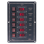 Sea-Dog Aluminum Switch Panel Vertical - 6 Switch [422110-1] - BuoyMart.com  Electrical Panels Sea-Dog