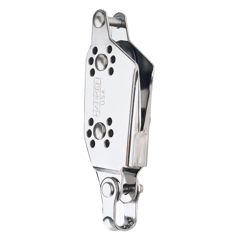 Harken 22mm Fiddle Micro Block w/V-Jam  Becket [245] - BuoyMart.com  Blocks Harken