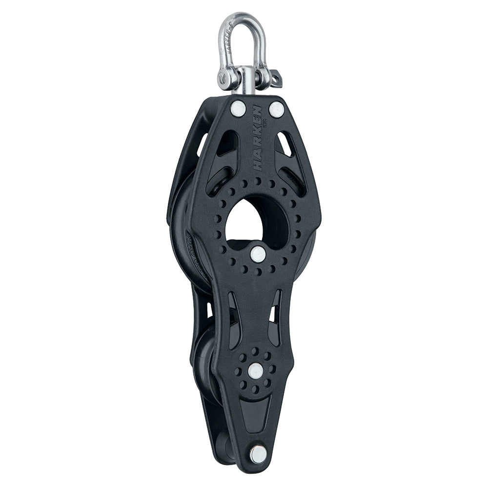 Harken 57mm Carbo Air Fiddle Block w/Swivel  Becket [2622] - BuoyMart.com  Blocks Harken