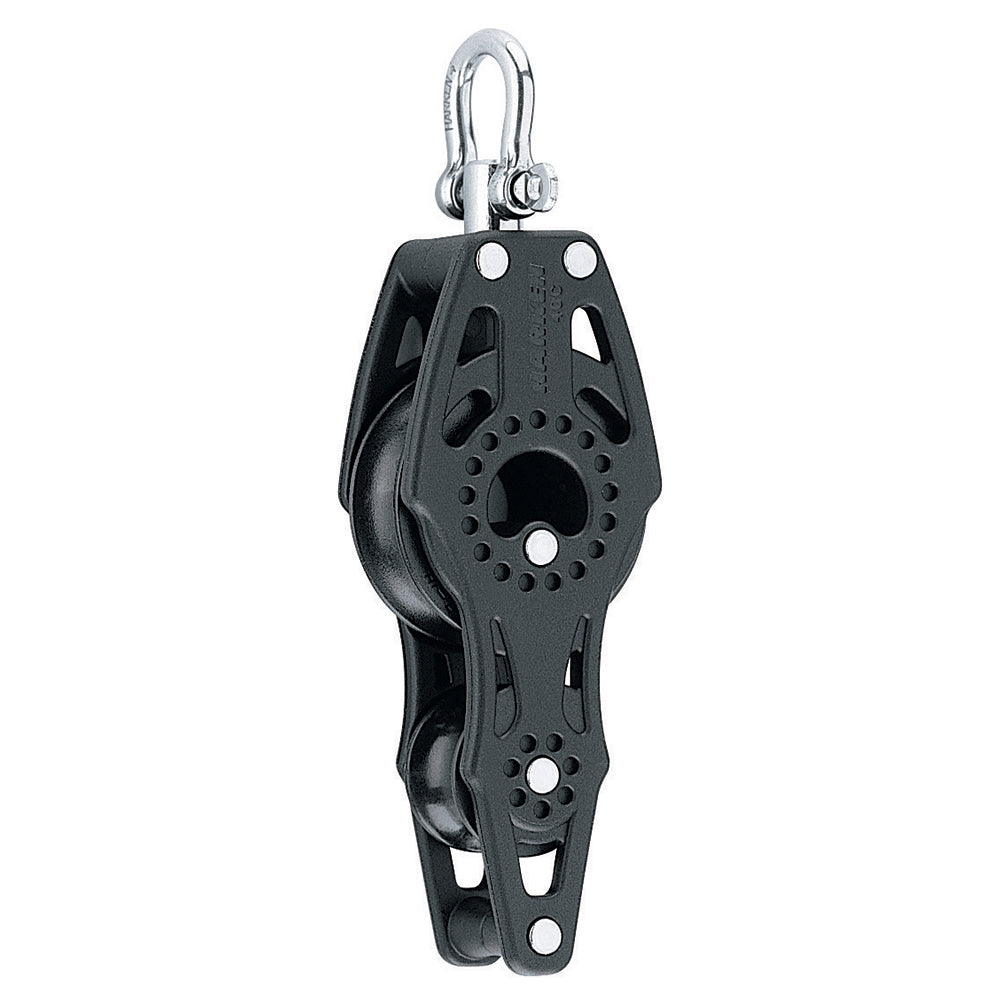 Harken 40mm Carbo Air Fiddle Block w/Swivel  Becket [2656] - BuoyMart.com  Blocks Harken