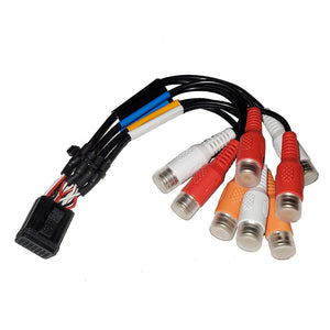 Fusion Wire Harness f/ MS-RA670  MS-RA770 Stereo - Zone 1  2 (B Port-RCA) [010-12812-01] - BuoyMart.com  Accessories Fusion