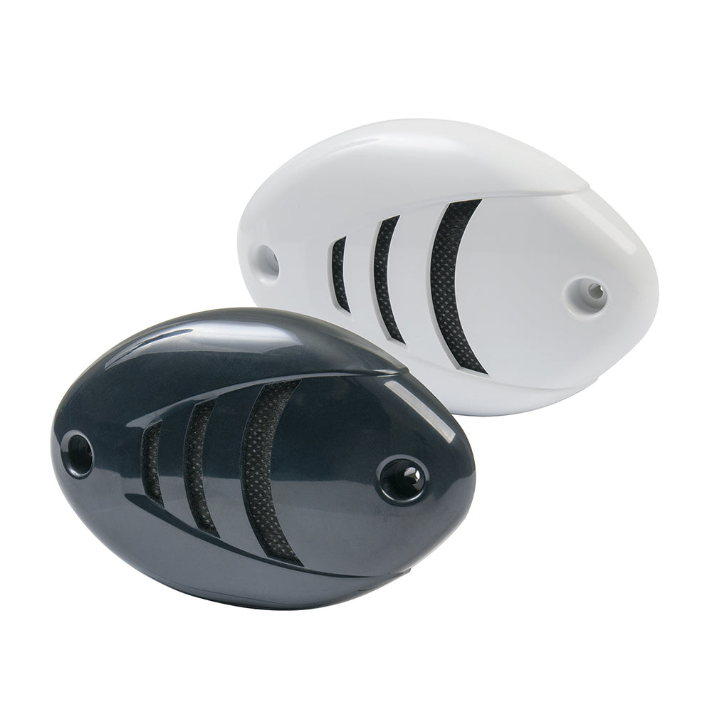Marinco 12V Drop-In Low Profile Horn w/Black  White Grills [10080] - BuoyMart.com  Horns Marinco