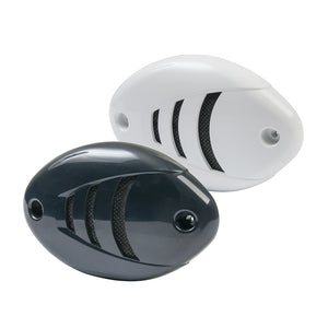Marinco 12V Drop-In Low Profile Horn w/Black  White Grills [10080] - BuoyMart.com  Horns Marinco