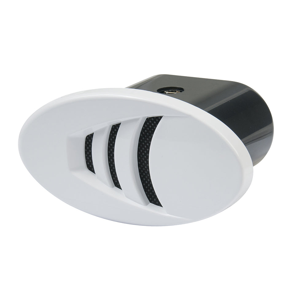 Marinco 12V Drop-In "H" Horn w/Black  White Grills [10079] - BuoyMart.com  Horns Marinco