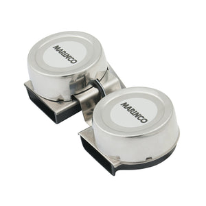 Marinco 12V Mini Twin Comapct Electric Horn [10001] - BuoyMart.com  Horns Marinco