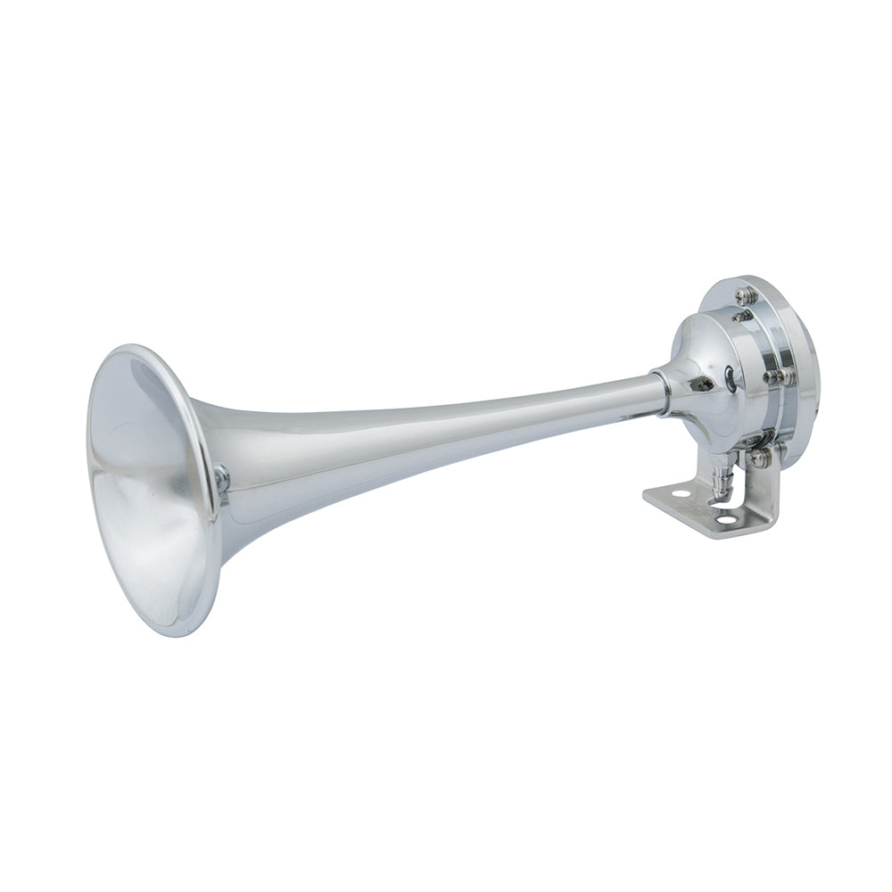 Marinco 12V Chrome Plated Single Trumpet Mini Air Horn [10107] - BuoyMart.com  Horns Marinco