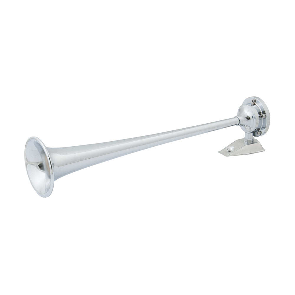 Marinco 12V Chrome Plated Single Trumpet Air Horn [10105] - BuoyMart.com  Horns Marinco