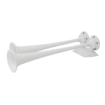 Marinco 12V White Epoxy Coated Dual Trumpet Air Horn [10122] - BuoyMart.com  Horns Marinco