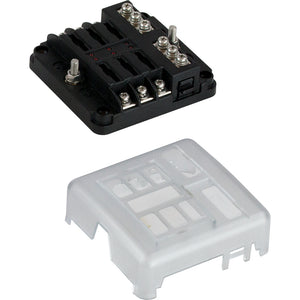 Sea-Dog Blade Style LED Indicator Fuse Block w/Negative Bus Bar - 6 Circuit [445185-1] - BuoyMart.com  Fuse Blocks & Fuses Sea-Dog