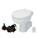 Johnson Pump AquaT Toilet Silent Electric Compact - 12V w/Pump [80-47231-01] - BuoyMart.com  Marine Sanitation Johnson Pump