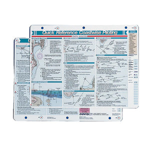 Davis Quick Reference Coastwise Piloting Card [126] - BuoyMart.com  Accessories Davis Instruments