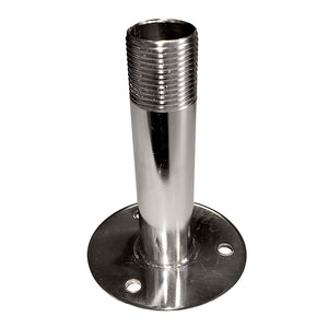 Sea-Dog Fixed Antenna Base 4-1/4" Size w/1"-14 Thread Formed 304 Stainless Steel [329515] - BuoyMart.com  Antenna Mounts & Accessories Sea-Dog