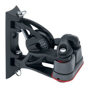 Harken 40mm Carbo Air Pivoting Lead Block w/Aluminum Cam-Matic Cleat [2156] - BuoyMart.com  Blocks Harken