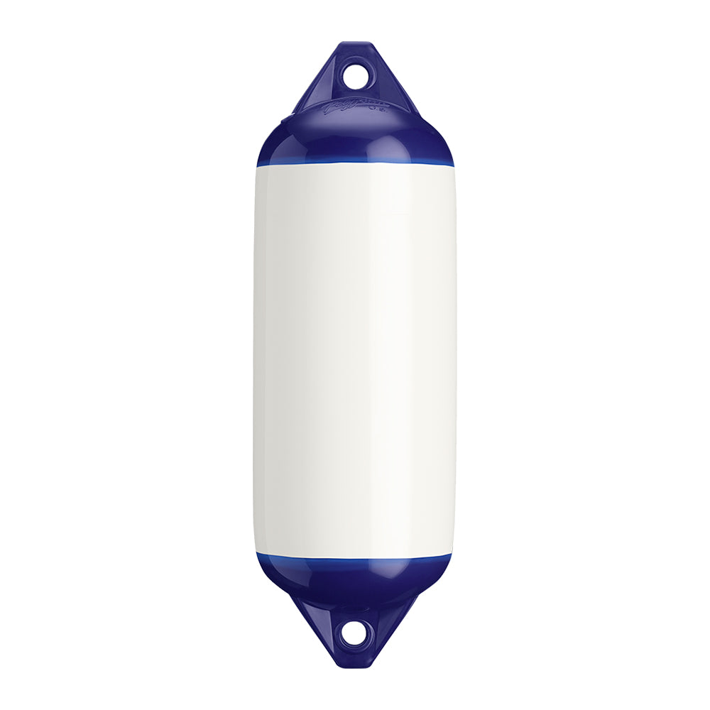 Polyform F-2 Twin Eye Fender 8.2" x 25" - White [F-2 WHITE] - BuoyMart.com  Fenders Polyform U.S.