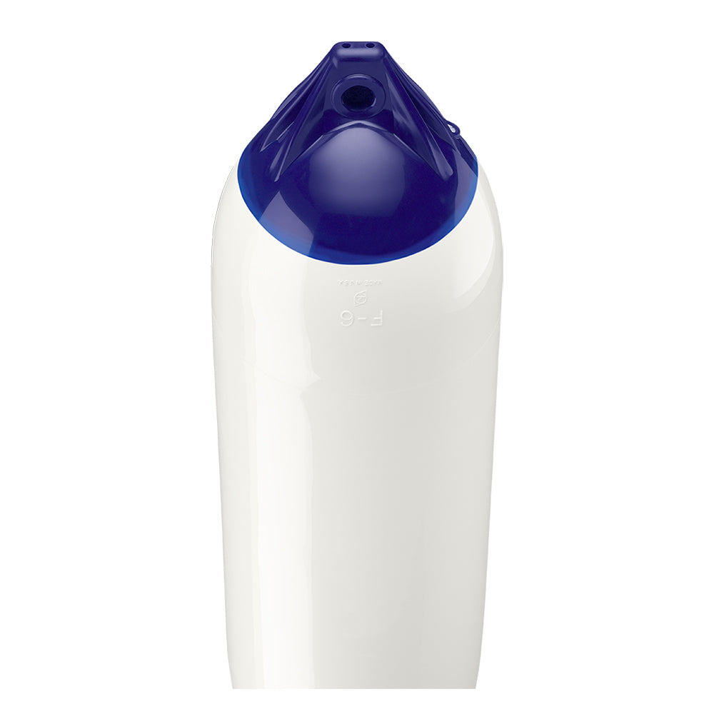 Polyform F-6 Twin Eye Fender 11" x 42" - White [F-6 WHITE] - BuoyMart.com  Fenders Polyform U.S.
