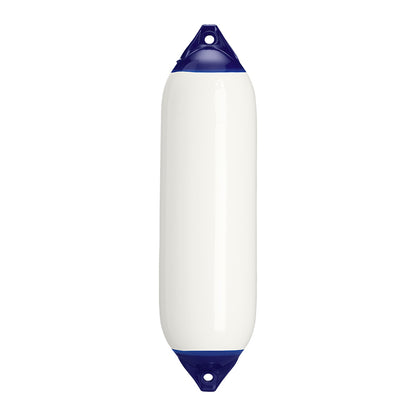 Polyform F-6 Twin Eye Fender 11" x 42" - White [F-6 WHITE] - BuoyMart.com  Fenders Polyform U.S.