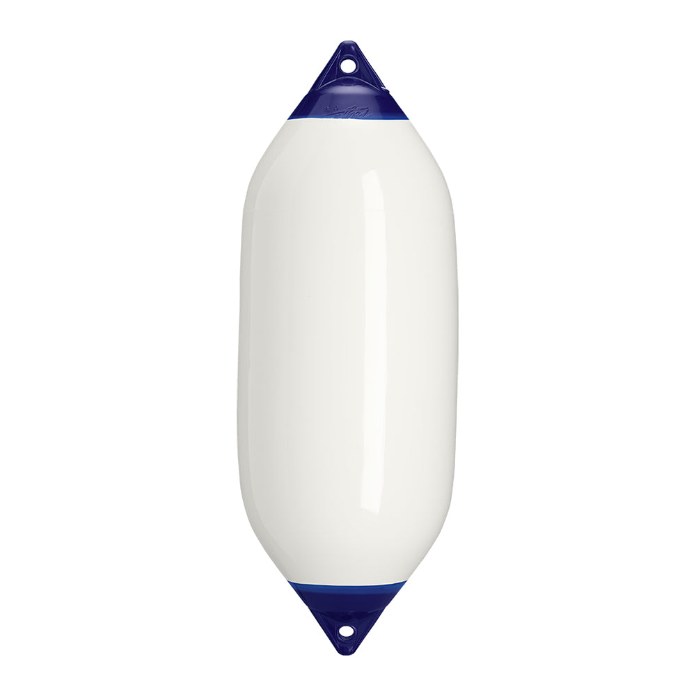 Polyform F-7 Twin Eye Fender 15" x 41" - White [F-7 WHITE] - BuoyMart.com  Fenders Polyform U.S.