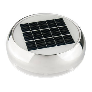 Marinco 4" Day/Night Solar Vent - Stainless Steel [N20804S] - BuoyMart.com  Heaters/Dehumidifiers Marinco