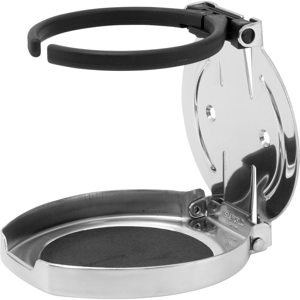 Sea-Dog Adjustable Folding Drink Holder - 304 Stainless Steel [588250-1] - BuoyMart.com  Deck / Galley Sea-Dog