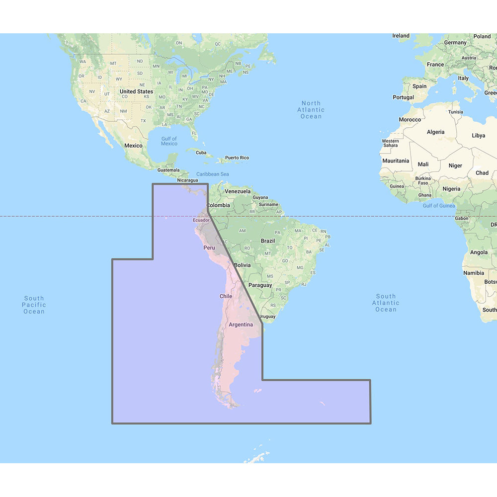 Furuno South America West Coast - Costa Rica to Chile to Falklands Vector Charts - Unlock Code [MM3-VSA-500] - BuoyMart.com  Furuno Furuno