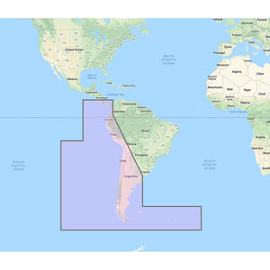 Furuno South America West Coast - Costa Rica to Chile to Falklands Vector Charts - Unlock Code [MM3-VSA-500] - BuoyMart.com  Furuno Furuno