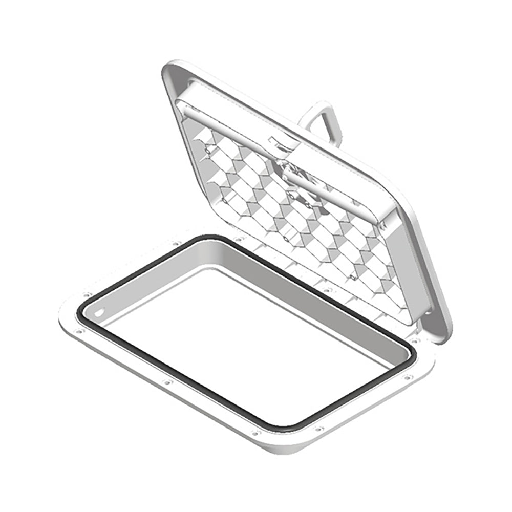 Sea-Dog Triple Lock Rectangular Marine Hatch - 10" x 14" - White [336520-3] - BuoyMart.com  Hatches Sea-Dog