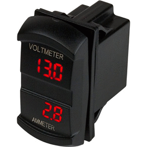 Sea-Dog Dual Volt/Amp Meter Rocker Style Switch [421645-1] - BuoyMart.com  Switches & Accessories Sea-Dog