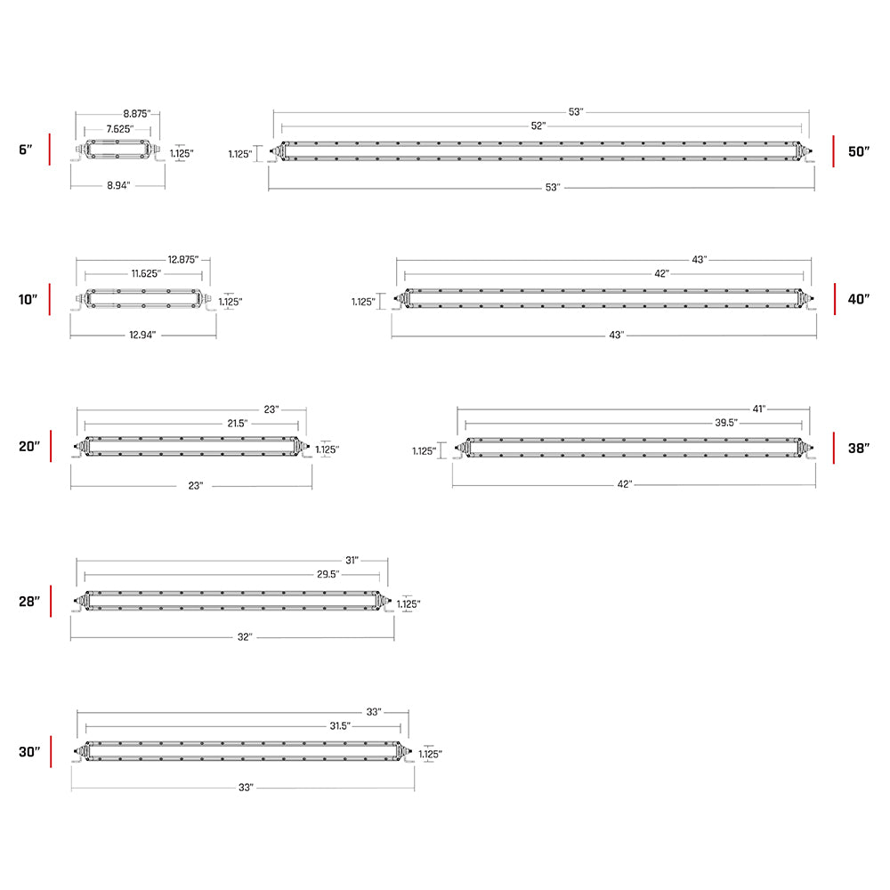 RIGID Industries SR-Series PRO 6" Lightbar - Diffused LED - Black Housing [906513] - BuoyMart.com  Flood/Spreader Lights RIGID Industries