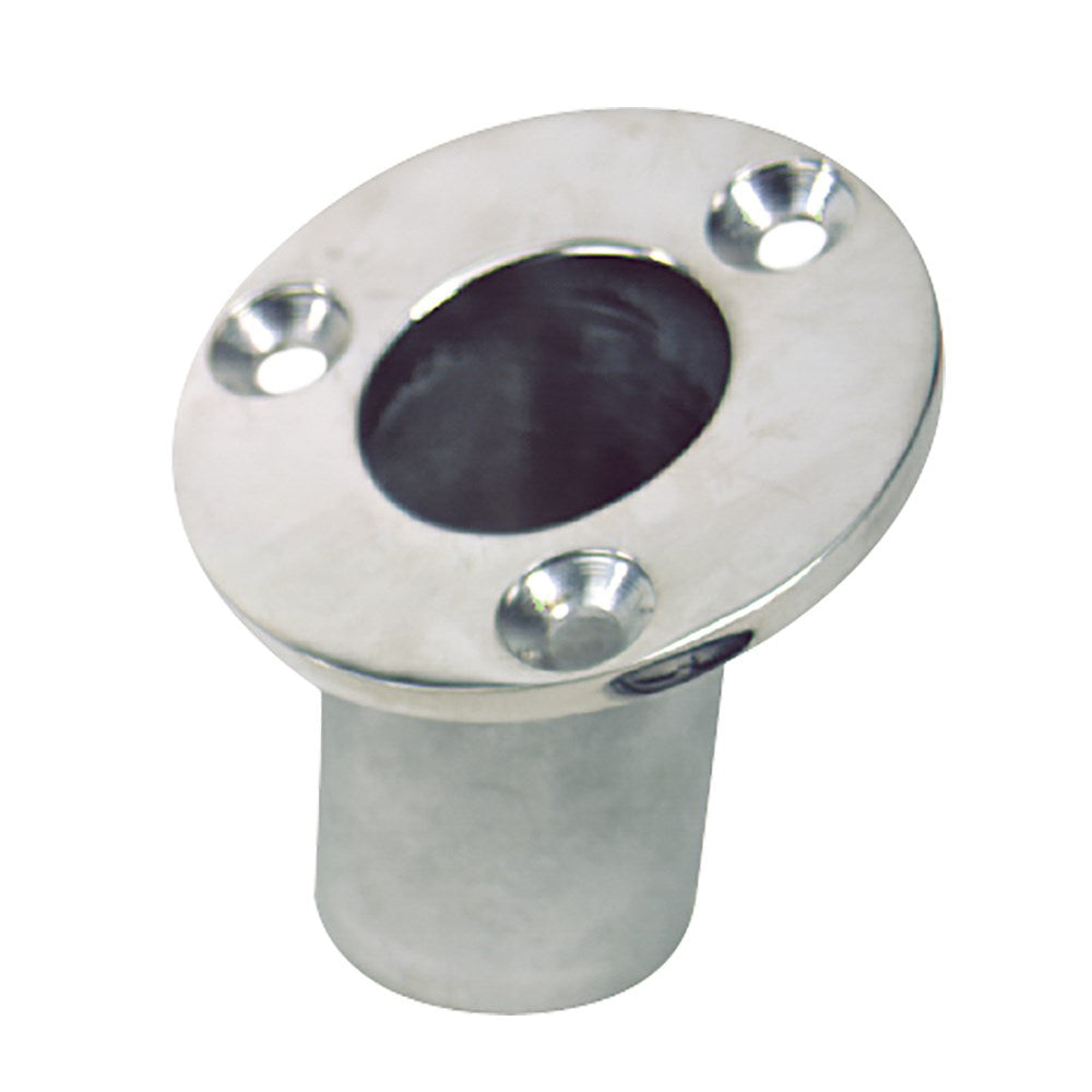 Sea-Dog Flush Mount Flagpole Socket - 25 - 1-1/4" ID - 316 Stainless Steel [491713-1] - BuoyMart.com  Deck / Galley Sea-Dog