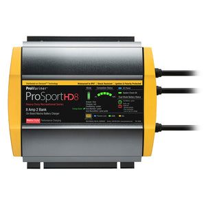 ProMariner ProSportHD 8 Gen 4 - 8 Amp - 2 Bank Battery Charger [44008] - BuoyMart.com  Battery Chargers ProMariner