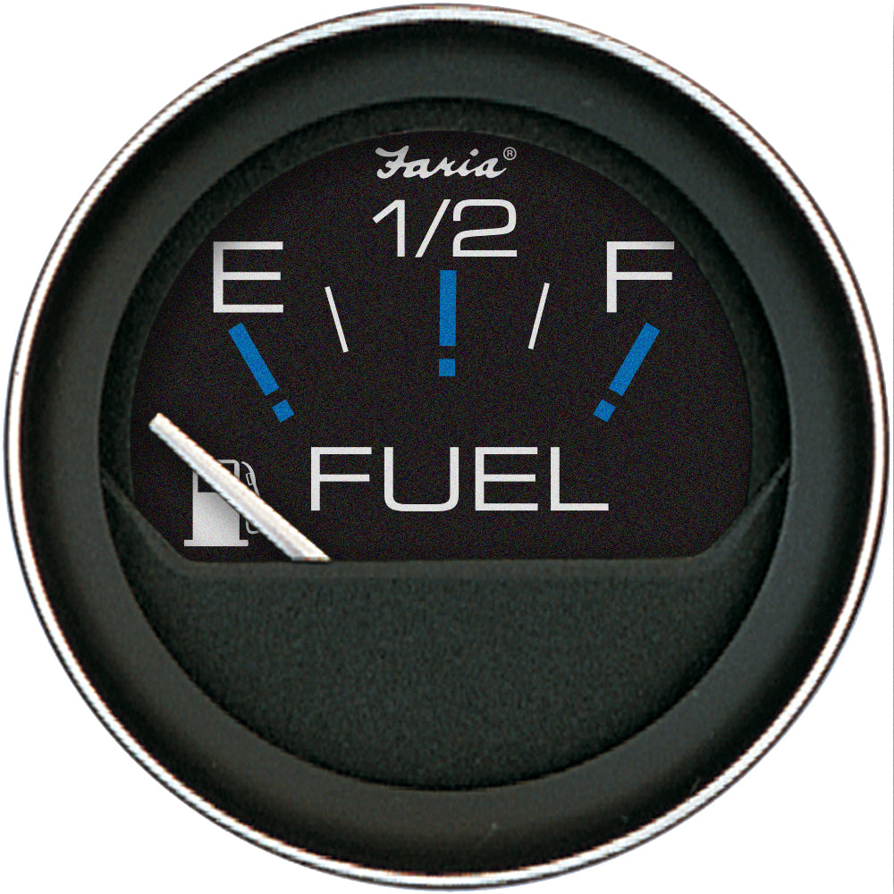 Faria Coral 2" Fuel Level Gauge (E-1/2-F) [13001] - BuoyMart.com  Gauges Faria Beede Instruments