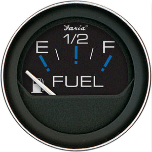Faria Coral 2" Fuel Level Gauge (E-1/2-F) [13001] - BuoyMart.com  Gauges Faria Beede Instruments