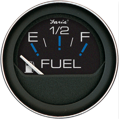 Faria Coral 2" Fuel Level Gauge (E-1/2-F) [13001] - BuoyMart.com  Gauges Faria Beede Instruments