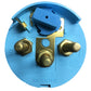 Faria Euro Black 2" Oil Pressure Gauge - Metric (5 Bar) [12805] - BuoyMart.com  Gauges Faria Beede Instruments