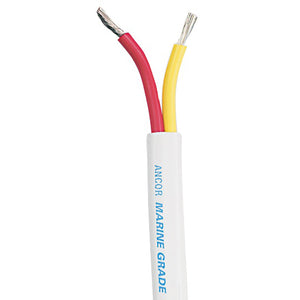 Ancor Safety Duplex Cable - 16/2 AWG - Red/Yellow - Flat - 25 [124702] - BuoyMart.com  Wire Ancor