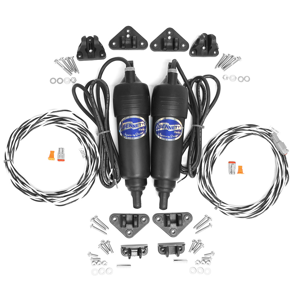 Bennett BOLT Adjustable Actuator Kit Less Tabs (Relay Module Not Included) [BOLTBLTADJ] - BuoyMart.com  Trim Tab Accessories Bennett Marine