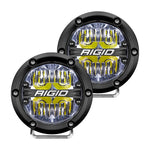 RIGID Industries 360-Series 4" LED Off-Road Fog Light Drive Beam w/White Backlight - Black Housing [36117] - BuoyMart.com  Flood/Spreader Lights RIGID Industries